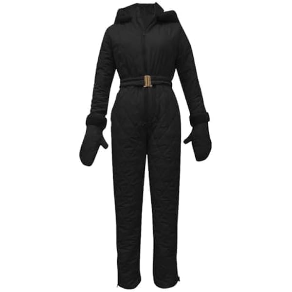 BOTCAM Skipak dames eendelig, sneeuwpak dames eendelig waterdicht jumpsuit lange skioverall winter thermo skikleding warme sneeuw met capuchon skisuit skiën sets outdoor overall, rood, M BOTCAM Skipak dames eendelig, sneeuwpak dames eendelig waterdicht jumpsuit lange skioverall winter thermo skikleding warme sneeuw met capuchon skisuit skiën sets outdoor overall, rood, M