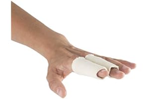 SuperBrace Finger Splint (Pack of 3) Bedford Buddy Wrap Double Support for Fracture, Jammed, Swollen, Dislocated Finger (S)