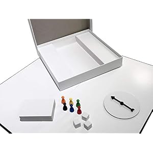 CREA tu Propio Juego de Mesa (Tablero de Juego en Blanco, Caja y Accesorios)