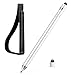 Price comparison product image Ciscle Stylus Pen for Apple iPad, Rechargeable Digital Pencil with 1.5mm Copper Tip and Fiber Tip, Compatible with Apple iPad Pro/iPad 2018/iPhone, Samsung and Most of Touchscreen Devices -White