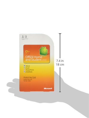 Microsoft Office Home And Student 2010 PC Attach Key PKc Microcase  Versi  n en ingl  s 