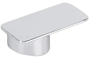 AUNMAS Robinet d'eau Chaude et Froide Robinet lavabo en Alliage de Zinc raccords de poignée Accessoire pour Noyau de vanne 50mm