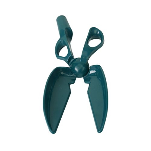 TOOGOOR-Pet-DogCat-PoopWaste-Scissor-Shovel-Pick-Clamp-Green