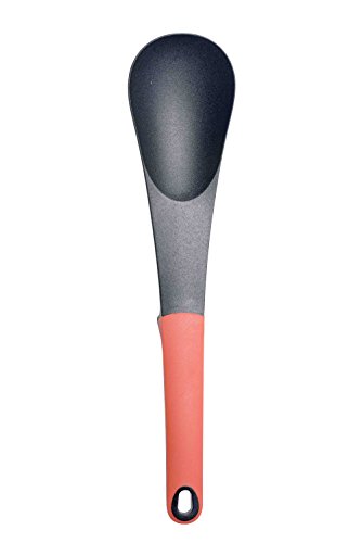 Oxid7® Küchenhelfer-Set | 7-teilig | Kunststoff mit Silikon-Griff | Mit drehbarem Ständer (bunt) - 6