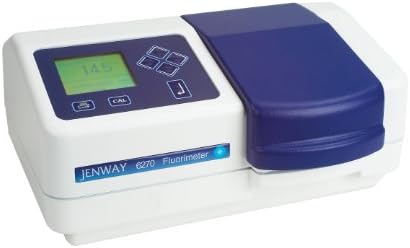 Jenway 627-001 62 Series 6270 Fluorometer with 100 Disposable Cuvettes and Mains Adapter, 190-1100nm Wavelength Range, 90-230V