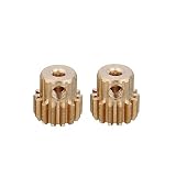 Forma: piñón LIUYUNE, Pieza de Repuesto de Engranaje de Motor 2pcs 14T for Coche Wltoys L959 RC