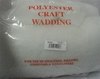 Habico 2oz-70gm Polyester Wadding 244cm x 203cm Piece