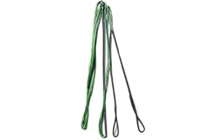 AMEYXGS Tiro con L'Arco 60-70 Pollici Corda dell'Arco Corda di Ricambio Fatta a Mano per l'accessorio Tradizionale Arco Ricurvo