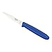Produktbild KUHN RIKON 22215 Messer Gemüsemesser Swiss Knife Rüstmesser Wellenschliff blau 18 cm