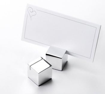 CSC Imports Square Place Card Holders - Pack of 12