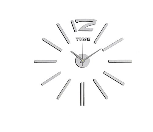 Price comparison product image Mauro Ferretti Wall Sticker Clock Time,  60 x 60 cm,  Plastic