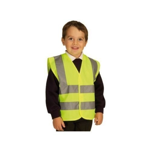 Childrens-Hi-Vis-Reflective-Vests-Adults-Vests-Family-Ideal-for-European-Travel-Kit