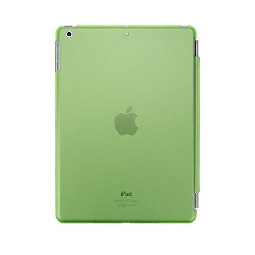 doupi Smart Cover & Case iPad ( 5. Generation 2017 Modell ) mit Smart An/Aus Funktion Etui Schutz Hülle Kunstleder Schutzhülle Ständer, grün - 4