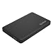 Produktbild ORICO 2,5" Externes Festplattengehäuse, USB 3.0 auf SATA III 6 Gb/s, für 7mm und 9,5 mm 2,5-Zoll SATA Notebook Interne HDD und SSD, Werkzeugfreie Montage, UASP Beschleunigung (Schwarz)