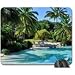 Produktbild Swimming Pool Bora Bora Intercontinental Tahiti Polynesia South Pacific Mouse Pad, Mousepad (Beaches Mouse Pad)