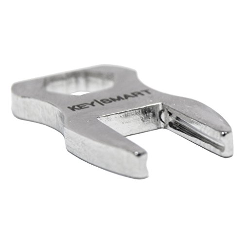 Preisvergleich Produktbild KeySmart Edelstahl Nano Sockel Schlüsselanhänger Werkzeug