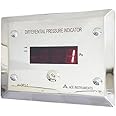 Digital Differential Pressure Indicator for Isolation room, Hospital room pressure monitor and display along with calibration certificate by ACE Instruments Model: AI-DP1-1 [Delivers within 2 days]