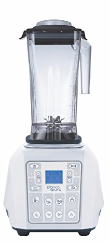 Bianco Forte 2.0 weiß Hochleistungs-Mixer/Standmixer + Stampfer (Smoothie Maker mit 32000 Umdrehungen/min. 1400 Watt)