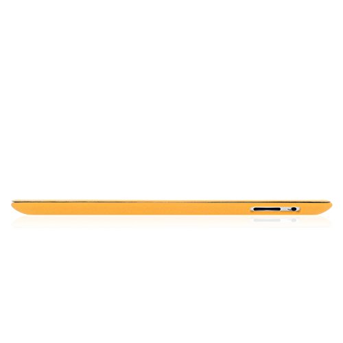Khomo iPad 2, iPad 3, iPad 4 Retina Hülle Case Orangenes Gehäuse mit doppelten Schutz ultra dünn und leicht, Smart Cover – Dual Orange - 5