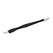 Plastic Carbon Steel Cuticle Nail Pusher Trimmer Remover Manicure Pedicure Tool