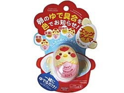 Huevo con temporizador de huevo DAISO para informar el grado del color