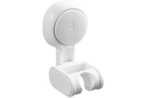 zCloud Shower Head Holder Suction Cup Wall Mounted Shower Bracket Adjustable Shower Head Holder Handheld Bracket Accessories for Bathroom