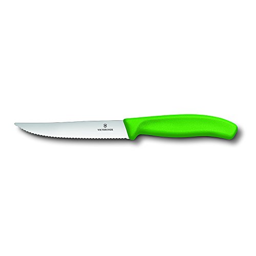 Victorinox Set Pizzamesser grün mit Wellen, 6.7936.12L4