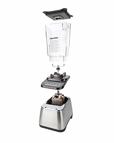 Blendtec Designer 725 Metallic inkl. WildSide+ Jar – Hochleistungsmixer / Blender (Farbe: Metallic) - 3