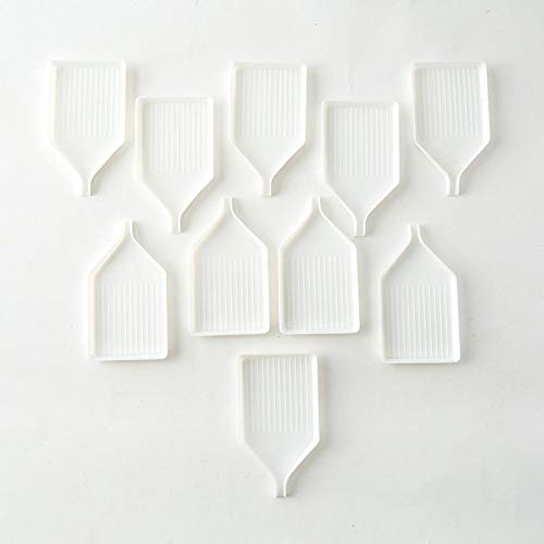 iBaste 10 Pcs Diamond Painting Accessories Tools Diamond Tray Drill Plate Painting Accessories, Diamond Embroidery Tools