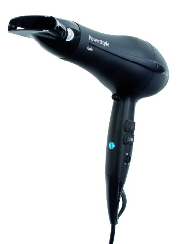 Moser 4320-0050 PowerStyle professioneller Ionic Haartrockner (schwarz)