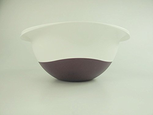 TUPPERWARE Rührschüssel Saturn 3,0 L lila Gummiboden Rühr Schüssel - 4
