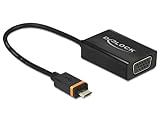mhl vga adaptor Anschlüsse:SlimPort / MyDP Stecker > VGA 15 Pin Buchse + Micro USB Typ B Buchse
