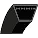 Produktbild 4LK33 : Courroie lisse trapézoïdale pour Motoculteurs KUBOTA Modèles T250 - T320 - T350 - Section 1/2'' (12.7 mm) - 12.7x8 mm - Longueur extérieure: 33" - 838,20 mm - N° Origine: 61013-62210