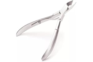 SIZLER BEAUTY Professional Cuticle Nippers Stainless Steel Cuticle Cutters and Remover, Best Nipper Scissors, Nail Care Tool for Manicure and Pedicure (SBH001)