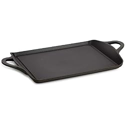 Valira 4635/25 Plancha Premium de 28x21 cm fabriqué en Espagne, en Fonte d'aluminium avec Anti-adhérent écologique renforcé, apte pour l'induction, Noir
