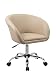Produktbild Duhome Elegant Lifestyle Schicker Rollhocker Cappuccino Bürostuhl Kunstleder Kosmetikhocker Drehstuhl Höhenverstellung drehbar Farbauswahl - Typ 440F