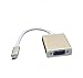 Produktbild HaoYiShang USB 3.1 Reversible 1080P USB Type C VGA Adapter to VGA HDTV AV TV Cable for Macbook