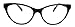 Produktbild kleinere filigrane Damen Nerd Brille 50er 60er Jahre Cat Eye Brillengestell Klarglas CN90 (Plum)