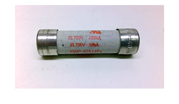 Bussmann Fwp 40a14fa Feinsicherung O X L 14mm X 51mm 40a 690 V Ac Superflink Ff Inhalt 1st Amazon Co Uk Diy Tools