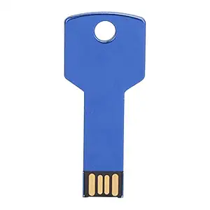 U Disc, USB Flash Drive Fast Transmission Fast Storage Durable Plug and Play with Blue for Cars Computers(16 GB)