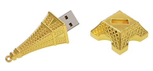 Preisvergleich Produktbild Shooo 16GB Metall Eiffelturm USB-Flash-Laufwerk