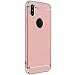 Produktbild MMLC iPhone XS Max 6.5 inch Hülle, 3 in 1 Ultra Dünner Harter Anti-Kratzer Stoßfestes Elektrodengestell mit Beschichteter Oberfläche Ausgezeichneter Griff-Fall für Apple iPhone Xr 6.1 (Rose Gold)