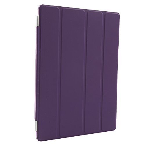 Besmall Neu Ultra Slim Edles iPad 2 3 4 Hülle – Smart Cover Leder Case Schutz Hülle Tasche + Back Case – inkl. Displayschutzfolie Reinigungstuch Stift mit Multi Ständer Auto Sleep Wake (iPad 2/3/4, Farbe:Weiß) - 5