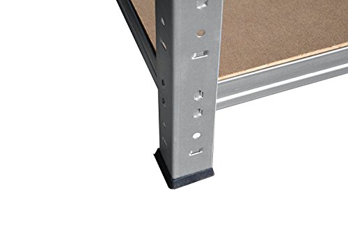 Regal Steckregal 180 x 120 x 40 cm 6 Böden Lagerregal Metall - 2