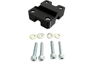 SCONOSCIUTO Soporte para travesaños manillar moto compatible con Garmin Zumo (400-500-550-595-660 (12 mm)