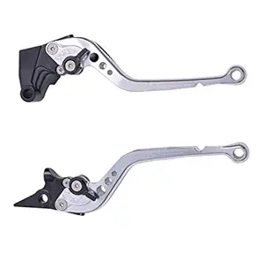 AOW ATTRACTIVE OFFER WORLD Clutch and Brake Levers - 6 Positions Adjustment levers for Royals Enfiield Classic 350/500