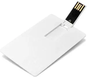 Go Hooked Plain Credit Card Type Pen Drive (16 GB)