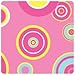 Hippychick Bumkins Sleeved Bib - Pink Circles