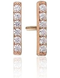 Sif Jakobs pendientes Siena Piccolo Plata Colección SJ de E1016 de CZ de RG