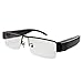 Produktbild LKM Security® - LKM-GLAFHDBK65 - Schwarze Spionagebrille mit Versteckter Full-HD-Kamera